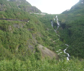 Die Galerien der Flåmbahn