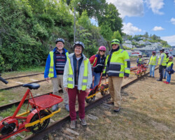 Geared up and ready to go