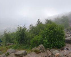 Aufstieg in die Wolken