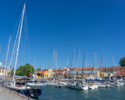 Im Hafen von Visby