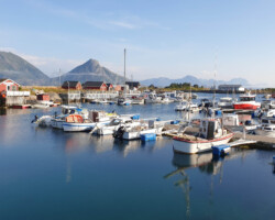 The cosy harbour of Bolga