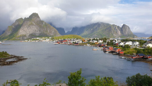 View of Reine