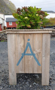 The village with the shortest name, at the very south of the Lofoten