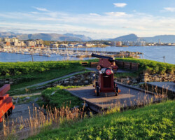 Auf der Festung in Bodø