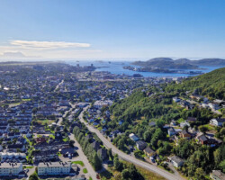 Blick auf Bodø