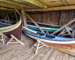 The vessels used for cod fishing
