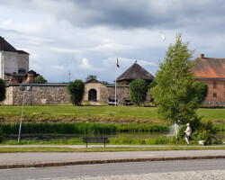 The grounds of Nyköping Castle