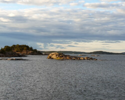 At anchor in the Stockholm archipelago