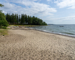 Am Strand bei Näskebodarna