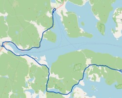 Cycling tour: 84 km, 1,070 metres of elevation gain