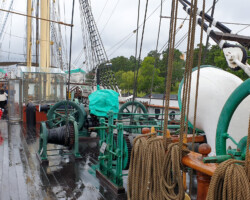 Aboard the sailing ship Pommern