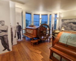 Inside the museum