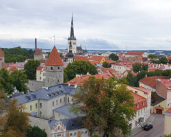 View from Toompea Hill over the Old Town