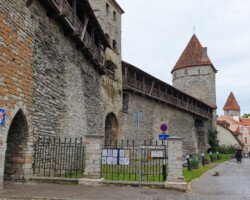 City wall surrounding the Old Town