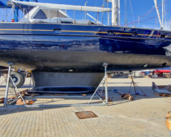 Neues Antifouling wurde aufgetragen