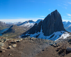 A mountain panorama at its finest
