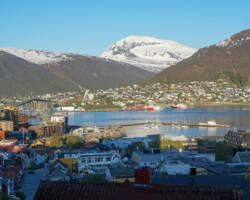 Tromsø in the evening light