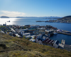 Hammerfest im Abendlicht