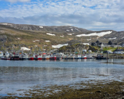 Apart from us, only fishing boats
