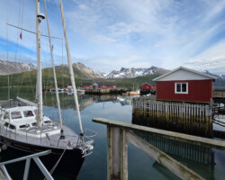 Anori am 'Krabbenpier' von Lenangsøyra